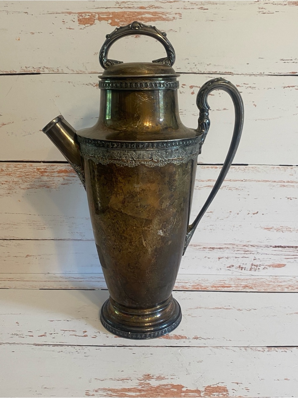 Vintage Silver Plated Cocktail Shaker